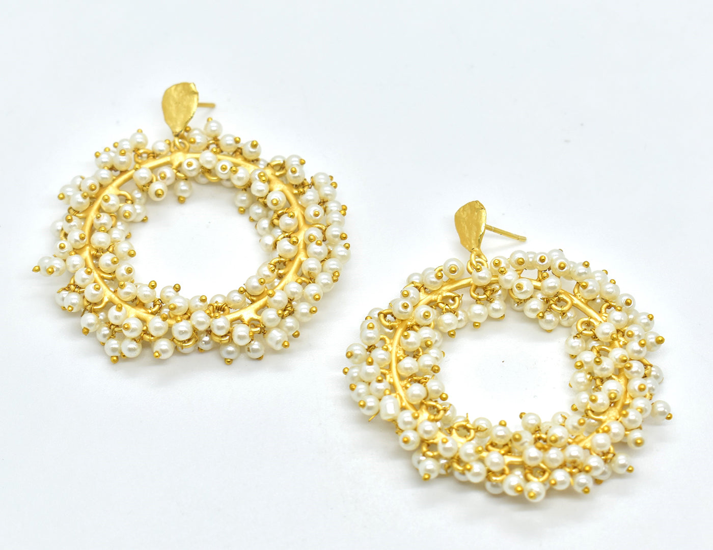 22KT Gold Plated Brass Luxury Earrings