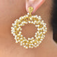 22KT Gold Plated Brass Luxury Earrings