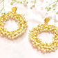 22KT Gold Plated Brass Luxury Earrings