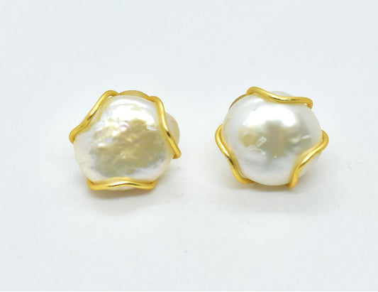 22KT Gold Plated Brass Luxury Earrings