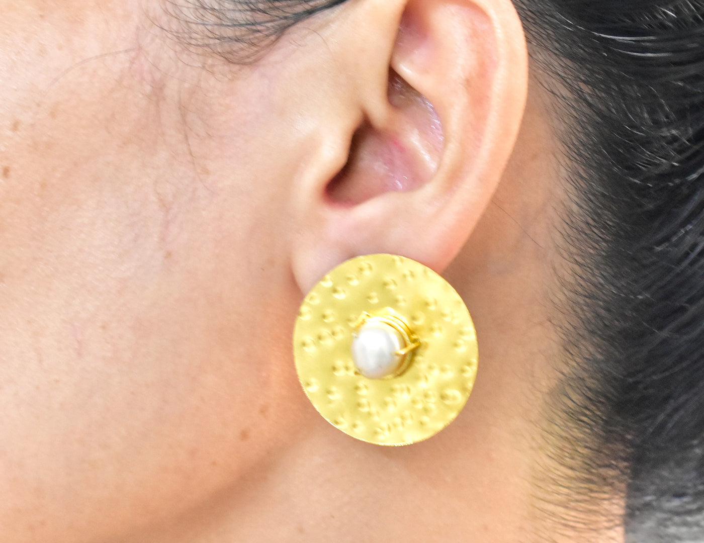 22KT Gold Plated Brass Luxury Earrings