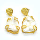 22KT Gold Plated Brass Luxury Earrings