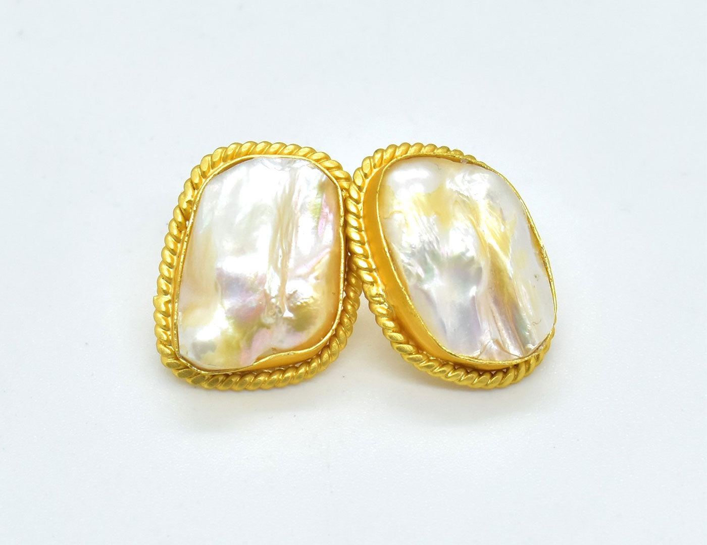 22KT Gold Plated Brass Luxury Earrings