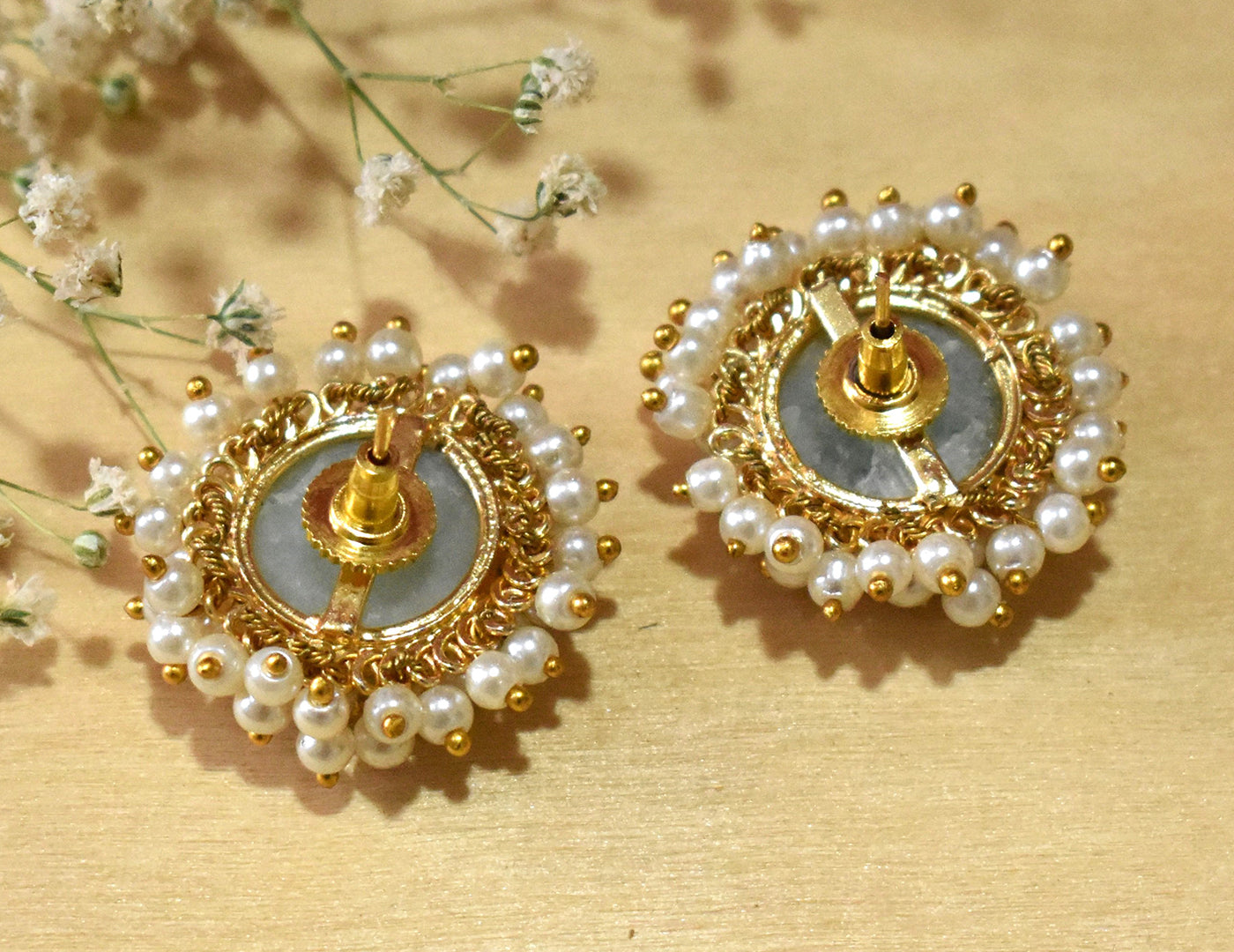 22KT Gold Plated Brass Luxury Earrings