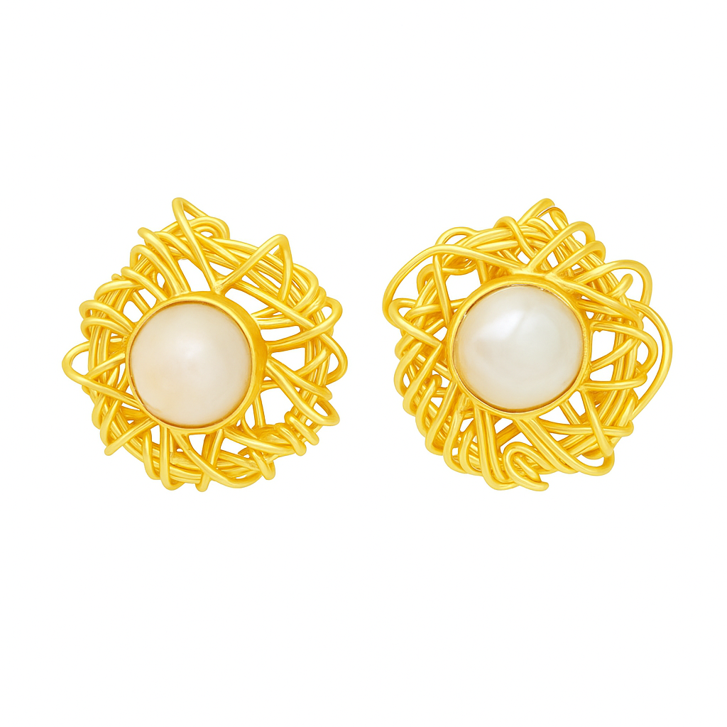 Elegant Daily Wear Studs | PEARL