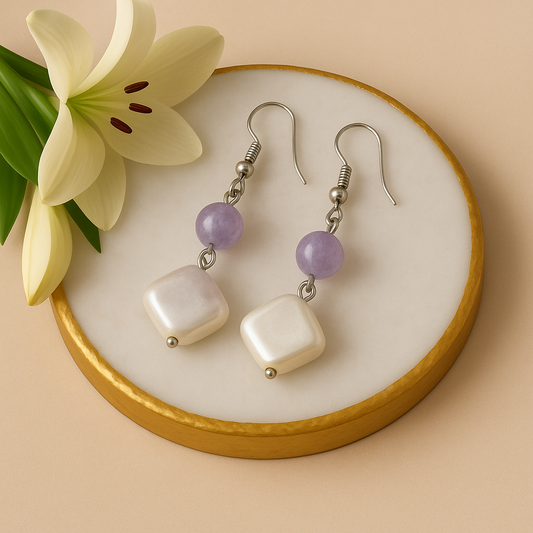 PURPLE,WHITE | Contemporary Jewelry | Modern Elegance Redefined