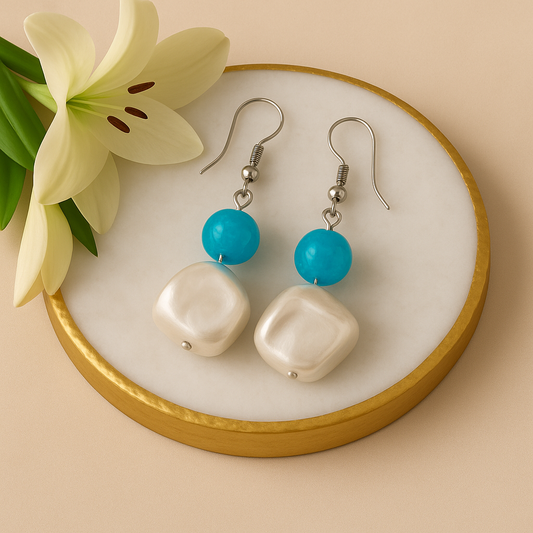 BLUE,WHITE | Contemporary Jewelry | Modern Elegance Redefined