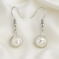 Beaded dangle earings,Crystal Teardrop| FRENCH WIRE | Triplet Offer