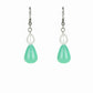 Tear Drop pearl earings,Crystal Teardrop| FRENCH WIRE | Triplet Offer