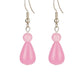 Beaded dangle earings,Crystal Teardrop| FRENCH WIRE | Triplet Offer