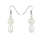 Beaded dangle earings,Crystal Teardrop| FRENCH WIRE | Triplet Offer