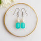Beaded dangle earings,Crystal Teardrop| FRENCH WIRE | Triplet Offer