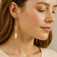 Tear Drop pearl earings| FRENCH WIRE | Triplet Offer