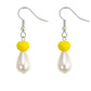 Beaded dangle earings,Crystal Teardrop| FRENCH WIRE | Triplet Offer