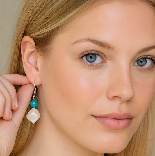 BLUE,WHITE | Contemporary Jewelry | Modern Elegance Redefined