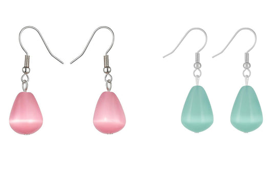 Beaded dangle earings,Crystal Teardrop fashion earings | Combo Offer