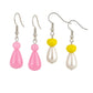 Beaded dangle earings,Crystal Teardrop fashion earings| FRENCH WIRE | Combo Offer